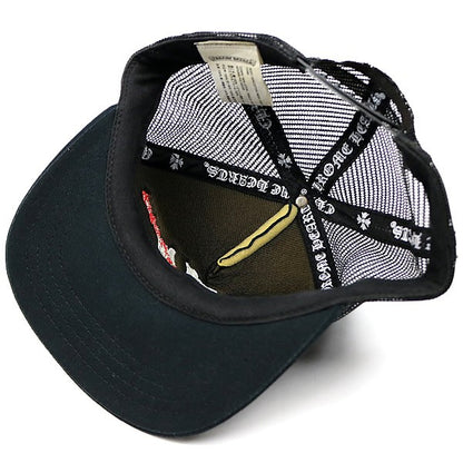 CHROME HEARTS Guns N' Roses Collab Trucker Cap Black