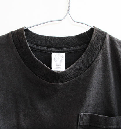 CHROME HEARTS Old Circle Logo BS Flare T-Shirt Black Size S