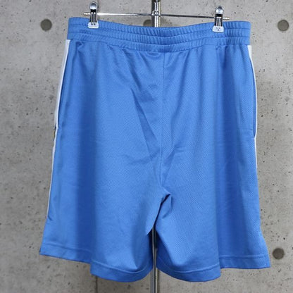 LOUIS VUITTON Logo Mesh Shorts Blue Size M
