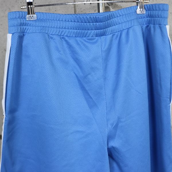 LOUIS VUITTON Logo Mesh Shorts Blue Size M