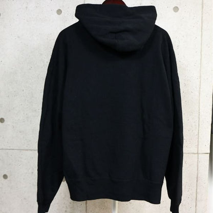 SAINT MICHAEL 25SS Ribon Saint Hoodie Black Size XXL