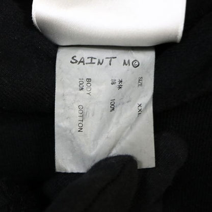 SAINT MICHAEL 25SS Ribon Saint Hoodie Black Size XXL