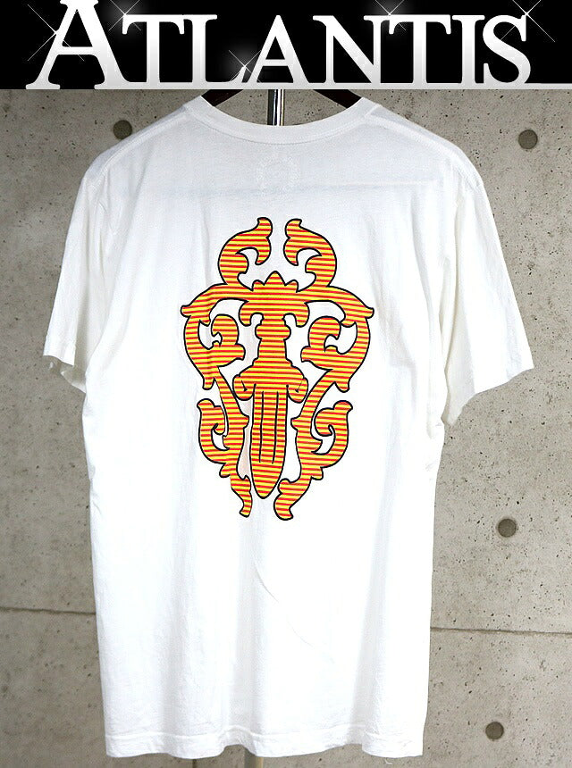 CHROME HEARTS White Cotton Vine Dagger T-Shirt Size L