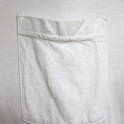 CHROME HEARTS White Cotton Vine Dagger T-Shirt Size L