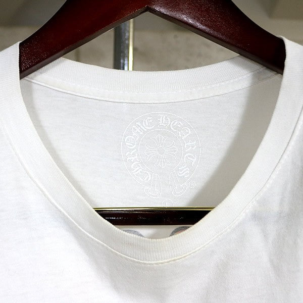 CHROME HEARTS White Cotton Vine Dagger T-Shirt Size L
