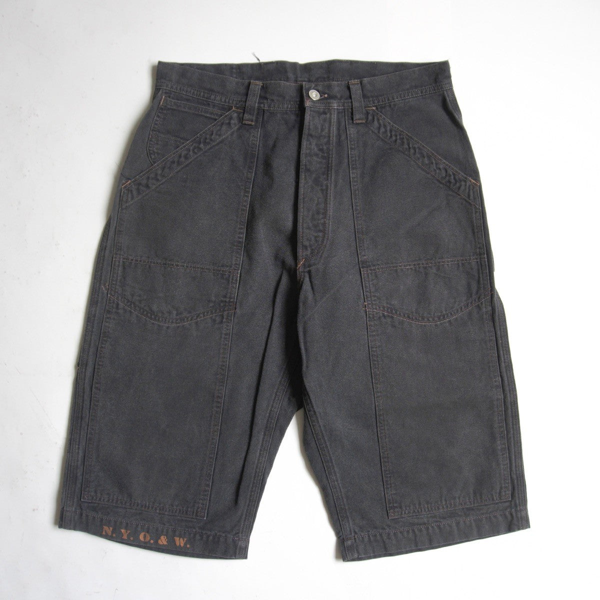 FREEWHEELERS Duck Double Knee Shorts Size 34