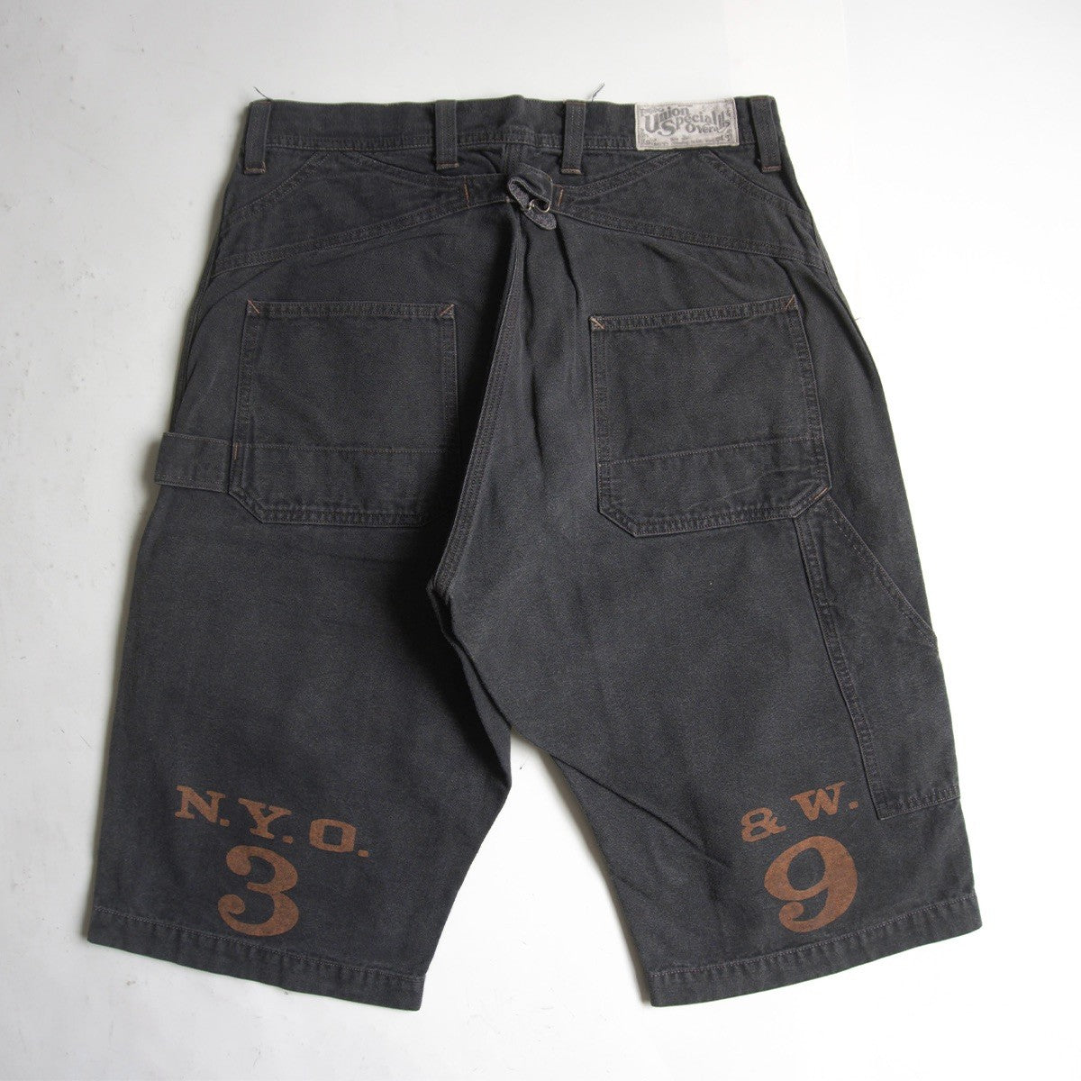 FREEWHEELERS Duck Double Knee Shorts Size 34