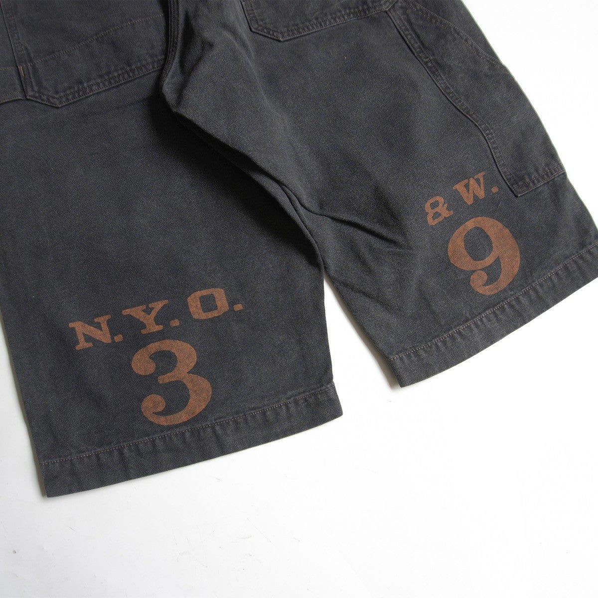 FREEWHEELERS Duck Double Knee Shorts Size 34
