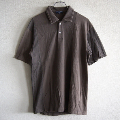 COMME des GARCONS HOMME 00s Garment Dyed Polo Size L