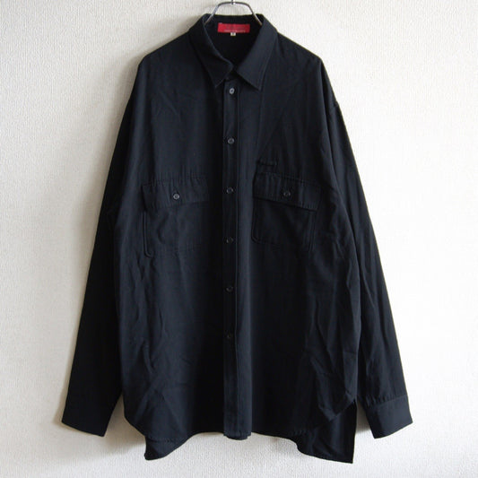 Y's for men 90s Box Silhouette Rayon Shirt Red Tag Size M