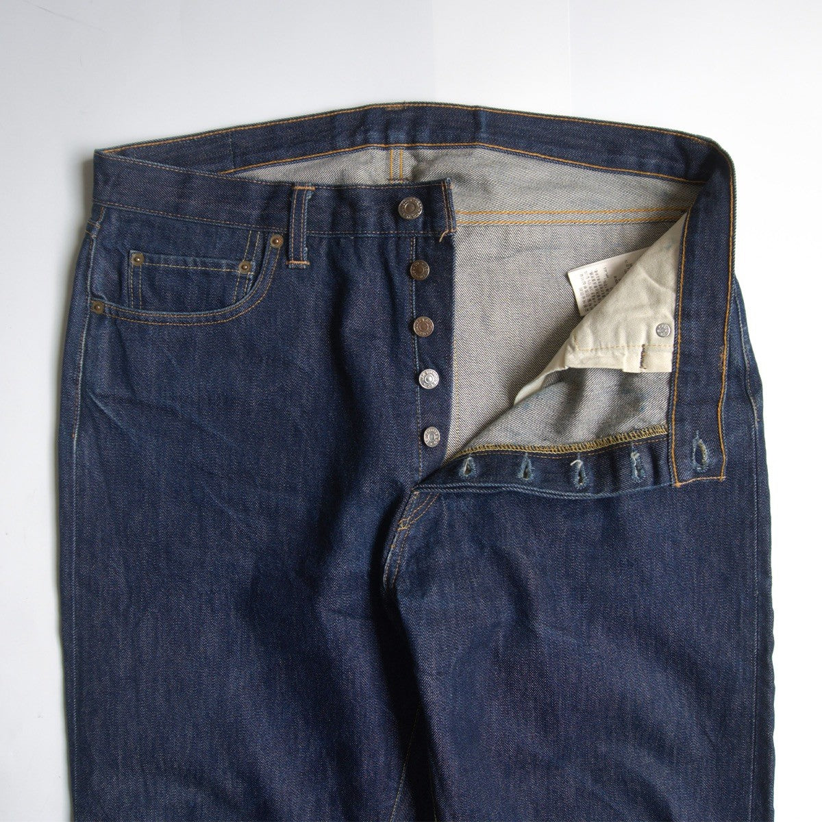 LVC 66501 501XX Big E Indigo Denim Size 36×36