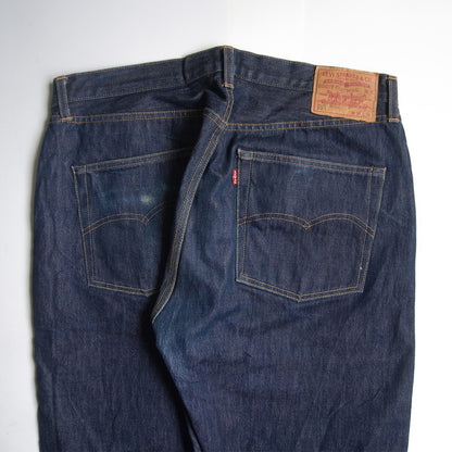 LVC 66501 501XX Big E Indigo Denim Size 36×36