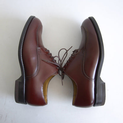 REGAL V-Tip Leather Shoes Brown Size 7