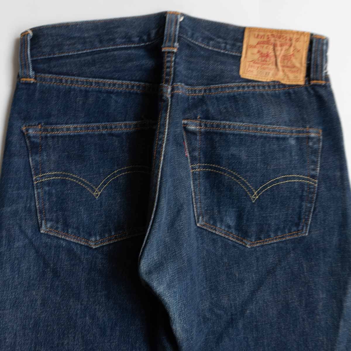 LEVI'S Valencia Made 47501 501XX Big E Denim Size 32×36