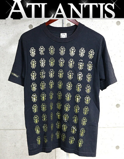 CHROME HEARTS Vintage Vine Dagger T-Shirt Black Size M
