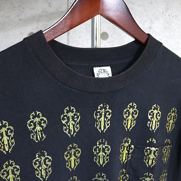 CHROME HEARTS Vintage Vine Dagger T-Shirt Black Size M