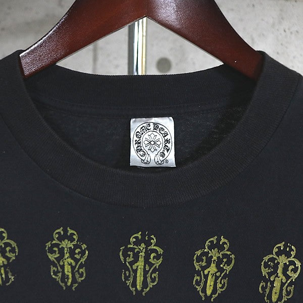 CHROME HEARTS Vintage Vine Dagger T-Shirt Black Size M
