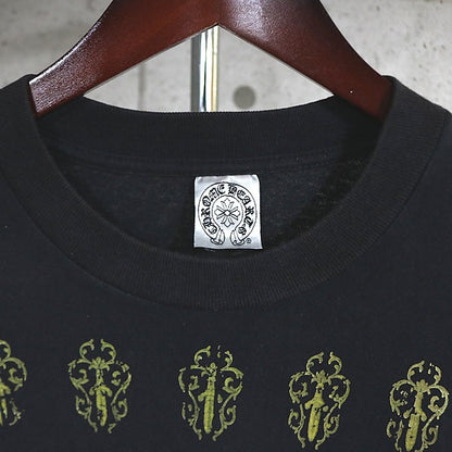 CHROME HEARTS Vintage Vine Dagger T-Shirt Black Size M