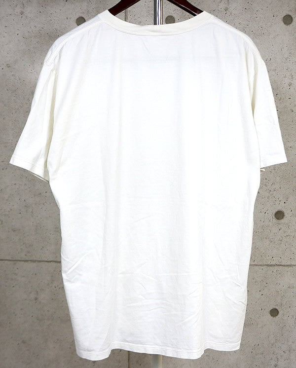 CELINE Logo T-Shirt White Size XXL