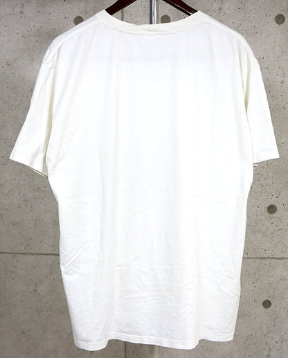 CELINE Logo T-Shirt White Size XXL