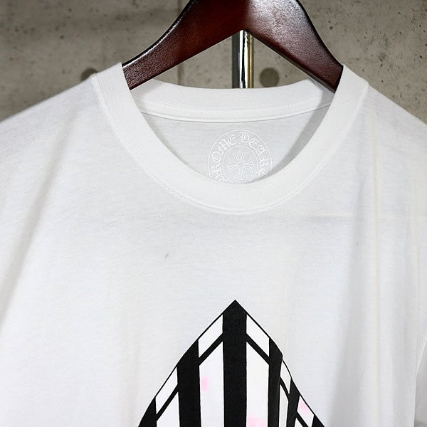 CHROME HEARTS Foti Cotton Short Sleeve T-Shirt White Size XL