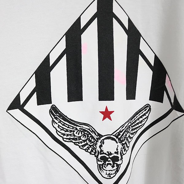 CHROME HEARTS Foti Cotton Short Sleeve T-Shirt White Size XL