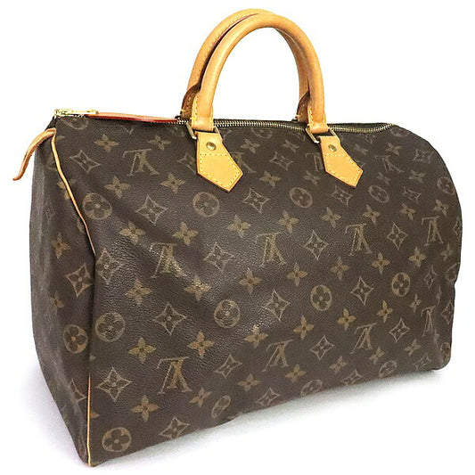 Louis Vuitton Speedy 35 Handbag Brown