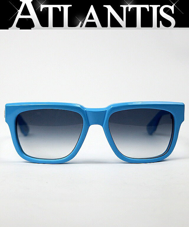 CHROME HEARTS BOX OFFICER Dagger Sunglasses Blue