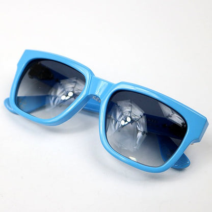 CHROME HEARTS BOX OFFICER Dagger Sunglasses Blue