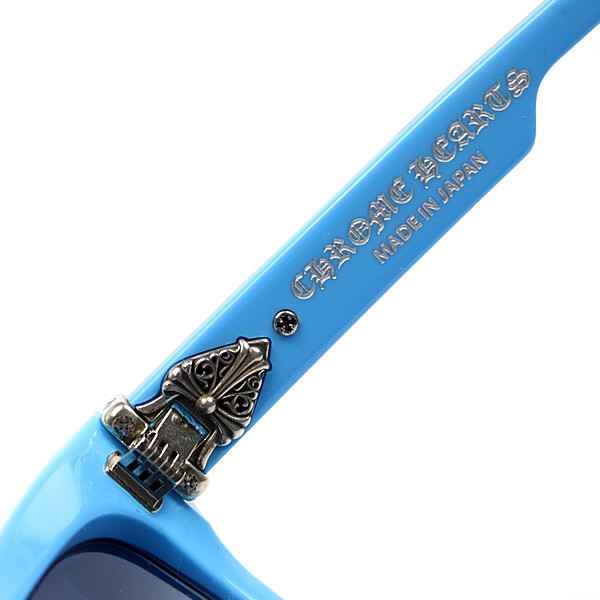 CHROME HEARTS BOX OFFICER Dagger Sunglasses Blue