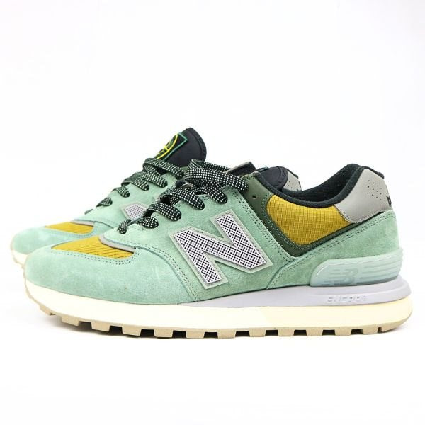 LGTN Leagacy Green Clay x STONE ISLAND x New Balance Green Sneakers Size 28.5cm
