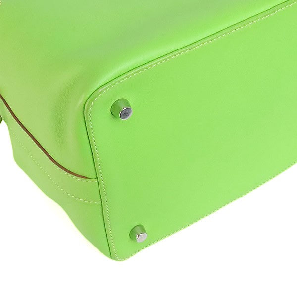 HERMES Toolbox 20 2-Way Swift Green Bag