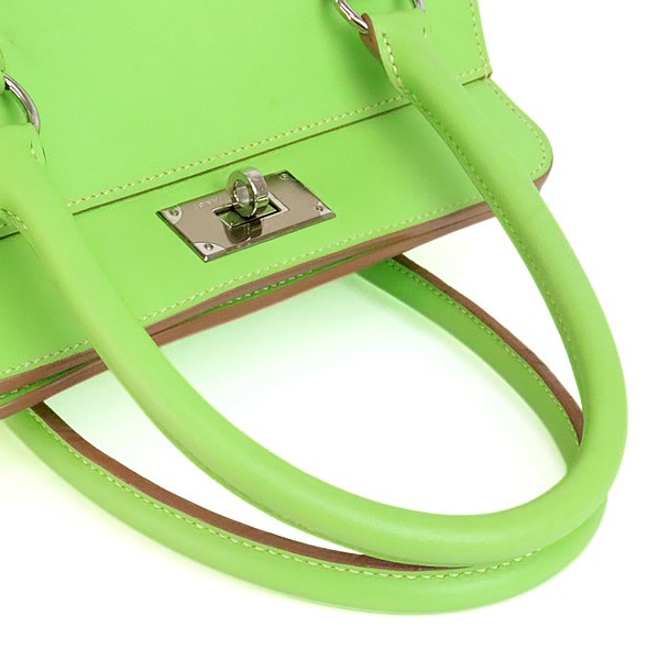 HERMES Toolbox 20 2-Way Swift Green Bag