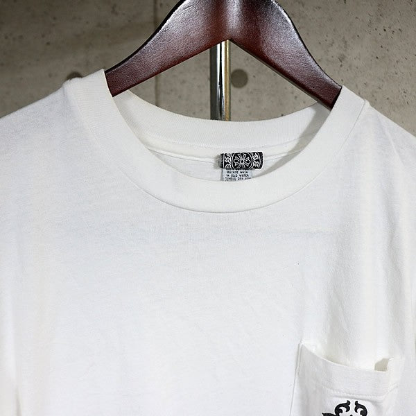 CHROME HEARTS Old Vine Dagger Horseshoe T-Shirt White Size M