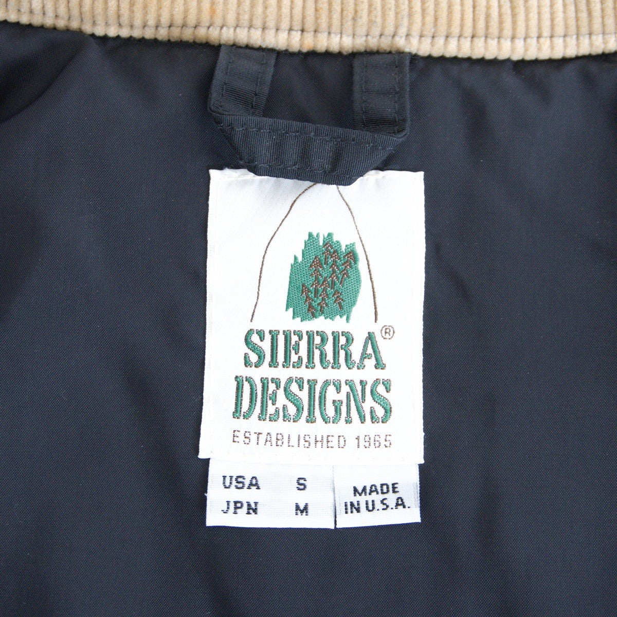 SIERRA DESIGNS Made in USA Insulated 60/40 Panamint Size M