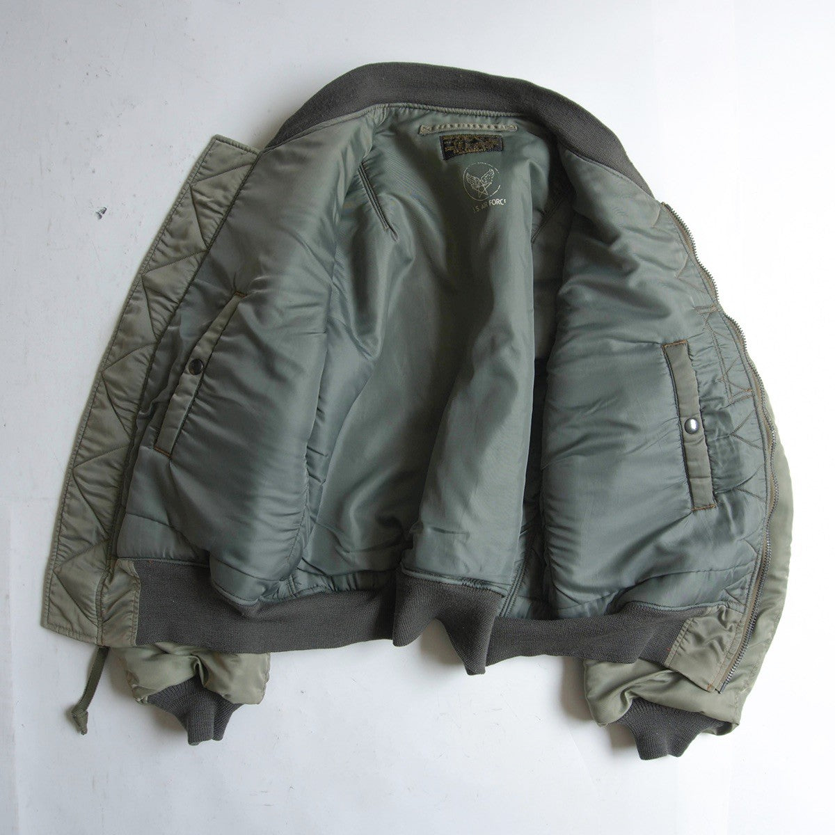BUZZ RICKSON M-Spec MA-1 Flight Jacket Sage Green Size L