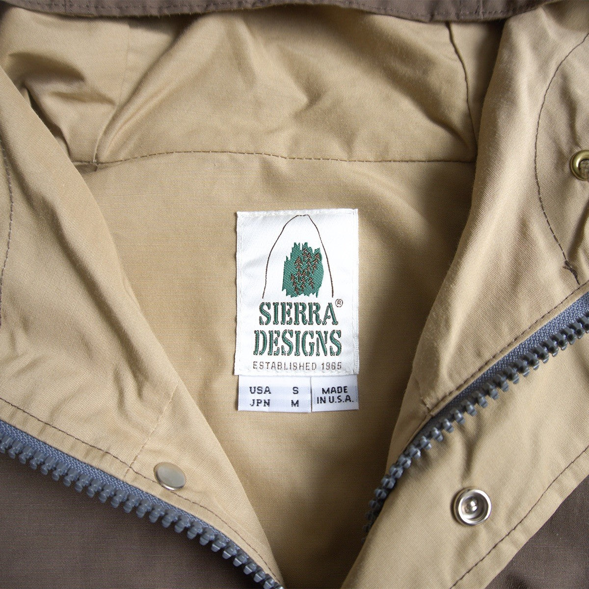 Sierra Designs USA Made 60/40 Mountain Parka Brown Size M