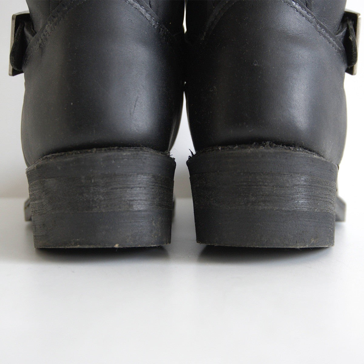 REDWING 2004 968 Black Engineer Boots Made in USA Size 7.5D