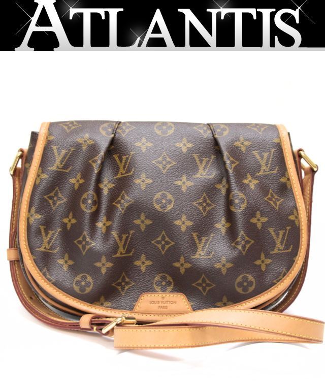 LOUIS VUITTON Menilmontant PM Bag Brown
