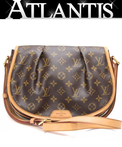 LOUIS VUITTON Menilmontant PM Bag Brown