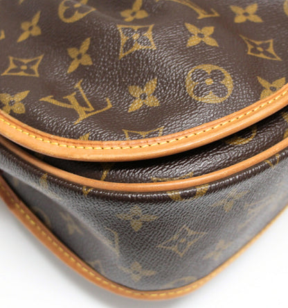 LOUIS VUITTON Menilmontant PM Bag Brown