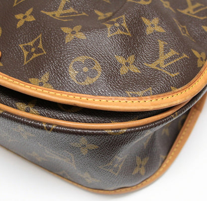 LOUIS VUITTON Menilmontant PM Bag Brown