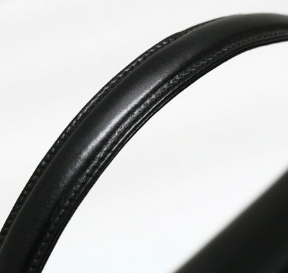GUCCI Vintage Horseshoe Handbag Black