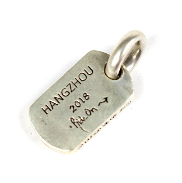 CHROME HEARTS Hangzhou Ltd. Tiny RS3 Cross Dog Silver 925