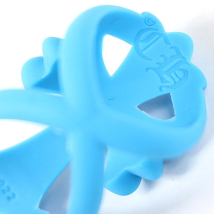 CHROME HEARTS Blue Silicon Infinity Ring Size JP 12