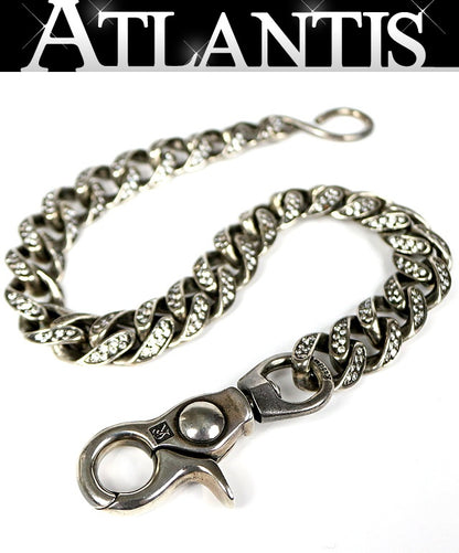 NEXUS7 Kubizm Zirconia Silver 925 Wallet Chain