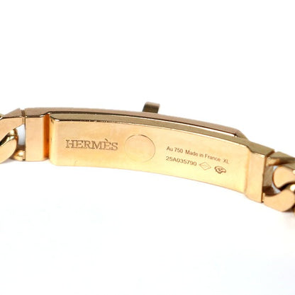 HERMES Kelly Gourmet Pave Diamond 750PG Pink Gold Size XL
