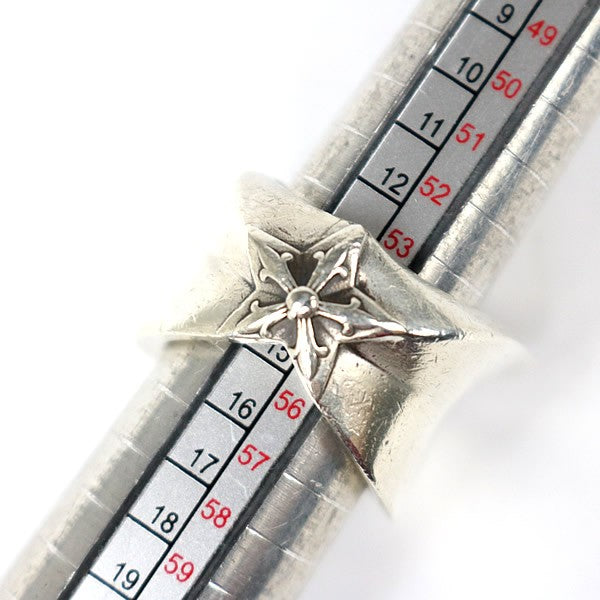 CHROME HEARTS Large Star Ring Silver 925 Size JP 14