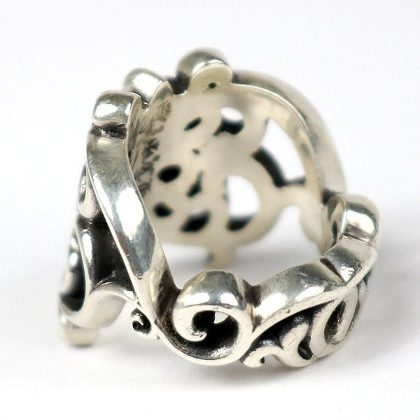 CHROME HEARTS KH Butterfly Wrap Ring Silver 925 Size JP 13