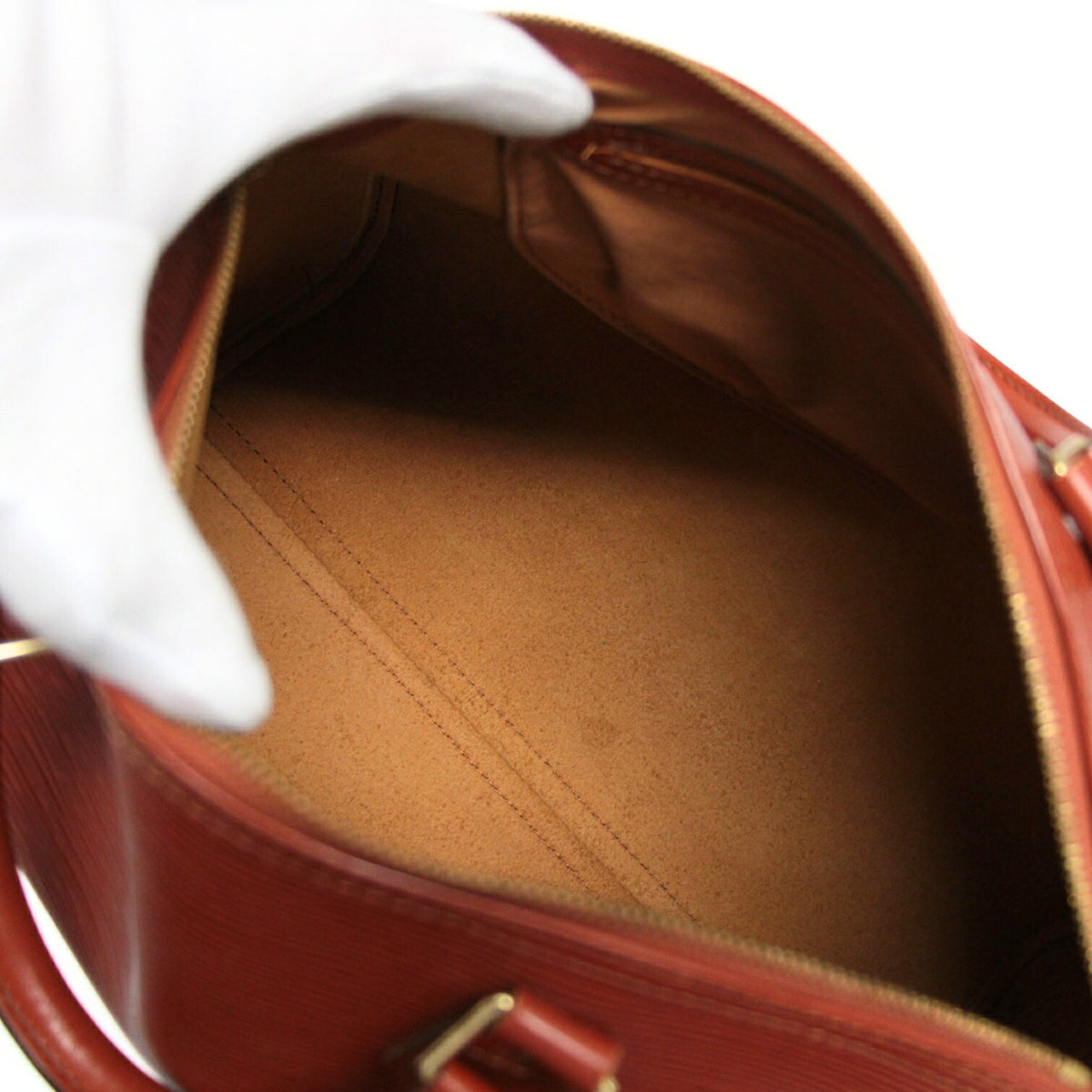 Louis Vuitton Epi Speedy 30 Kenya Brown Boston Bag